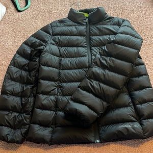 Black winter jacket